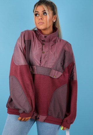 VINTAGE FLEECE JACKET IN MULTI NJ596
