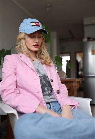 VINTAGE MAX MARA BLAZER JACKET IN LILAC