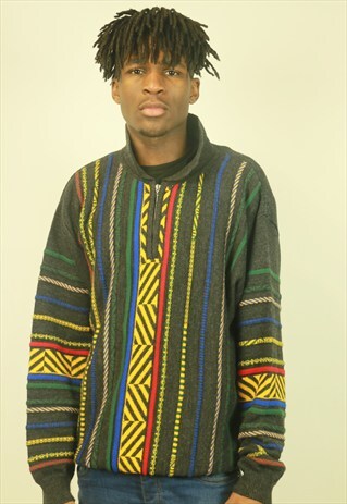 VINTAGE PATTERNED JUMPER