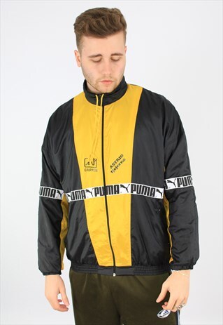 PUMA TAPE LOGO VINTAGE SPORTS TRACK JACKET