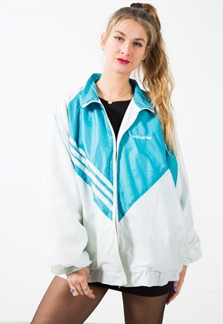 ON SALE VINTAGE ADIDAS SHELL SPORT JACKET / S137
