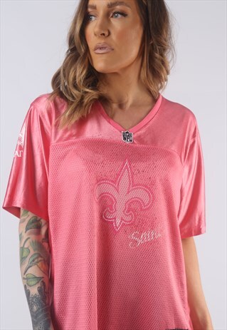 VINTAGE NFL T-SHIRT JERSEY TOP FOOTBALL UK 16 XL (N3E)