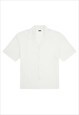 Faker Knit Shirt - White Boxy Fit