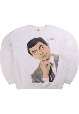 Vintage 90's Delta Sweatshirt Mr Bean Heavyweight Crewneck