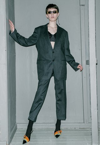 VINTAGE CLASSIC GREY SUIT / UNISEX