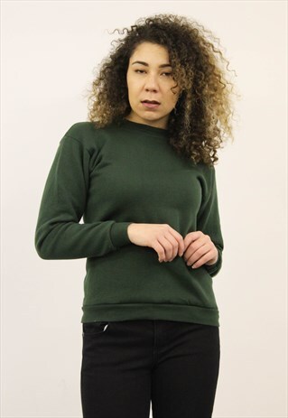 VINTAGE 1990S GREEN SWEATER