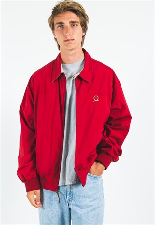 VINTAGE 80S TOMMY HILFIGER HARRINGTON JACKET / S2990