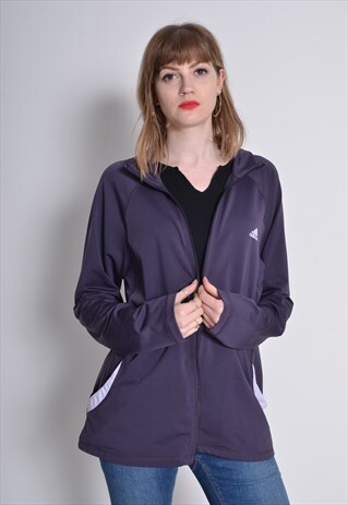 VINTAGE ADIDAS TRACK JACKET BLUE