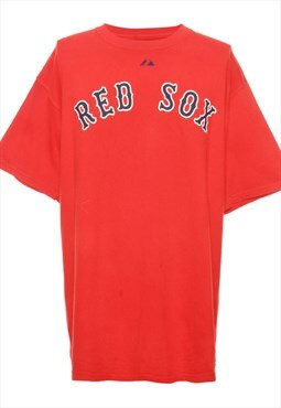 Vintage Red Sox Majestic Sports T-shirt - XL