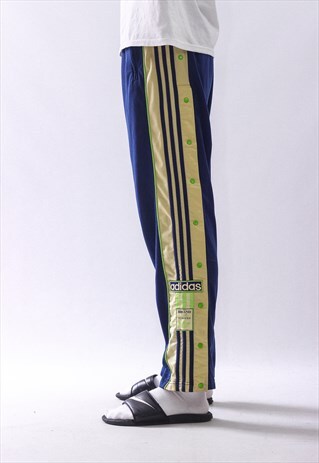 VINTAGE MENS ADIDAS LOGO TRACK SUIT TROUSERS PANTS