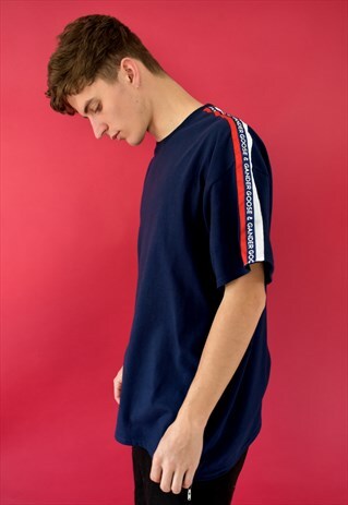 G&G UNISEX NAVY RWB RIBBON S/S TEE