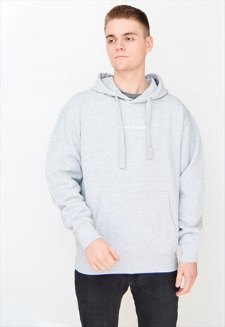 GREY YOU'RE TOO CLOSE (WHITE) HOODIE