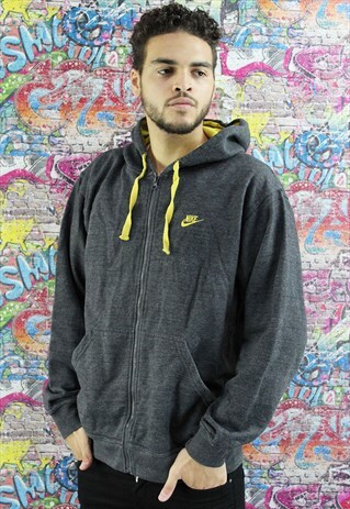 VINTAGE NIKE HOODIE/HOODED SWEATSHIRT. BRANDED SPORTSWEAR.