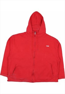 Vintage 90's Puma Hoodie Spellout Zip Up