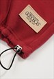 OG LOGO WIDELEG SWEATPANTS BURGUNDY