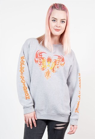 90'S HARLEY - DAVIDSON SWEATSHIRT JUMPER