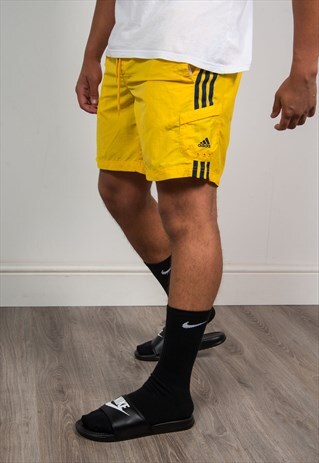 ADIDAS YELLOW SHORTS