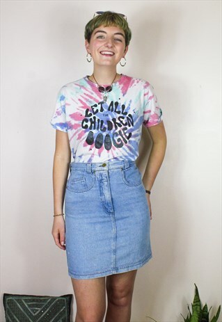 REWORKED BOWIE BOOGIE TIE DYE TSHIRT