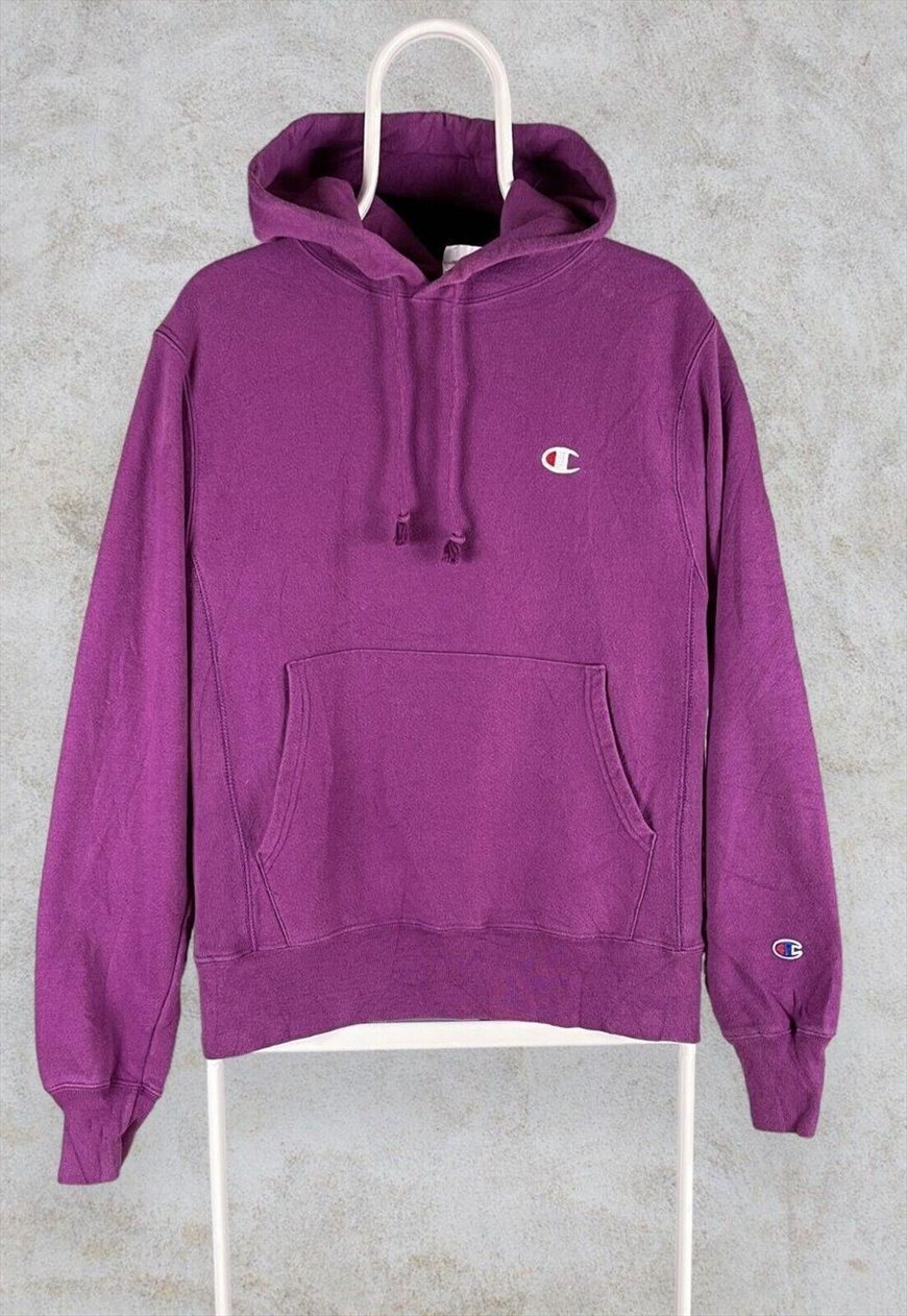 Champion reverse cheap weave hoodie purple