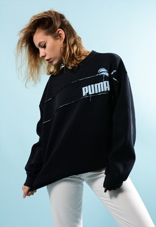 VINTAGE PUMA SWEATSHIRT.