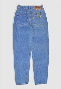 Vintage 90s Avirex Straight-Leg Jeans in Blue