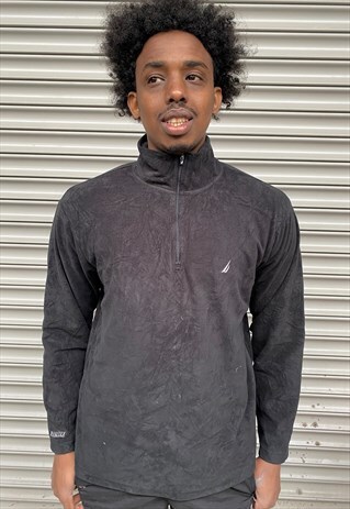 VINTAGE NAUTICA QUARTERZIP SWEATSHIRT FLEECE