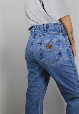 Vintage Carhartt Jeans w Logo Side & Back