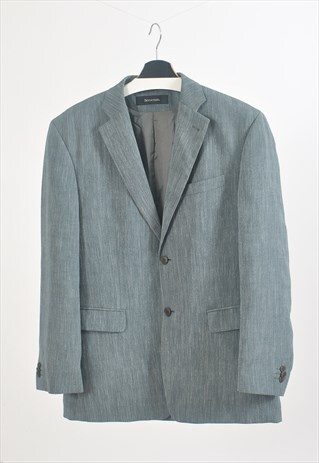 VINTAGE 90S BLAZER JACKET IN GREY