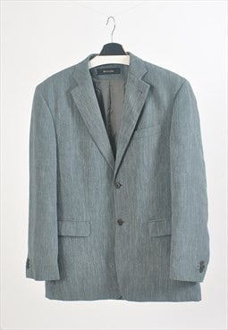 Vintage 90s blazer jacket in grey