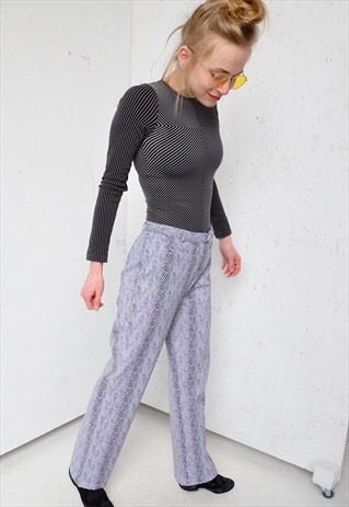 VINTAGE 90S SNAKE TROUSERS