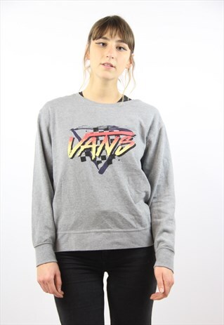 VINTAGE VANS GRAPHIC PRINT SWEATSHIRT