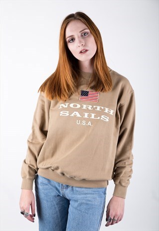 VINTAGE 90S NORTH SAILS SWEATER
