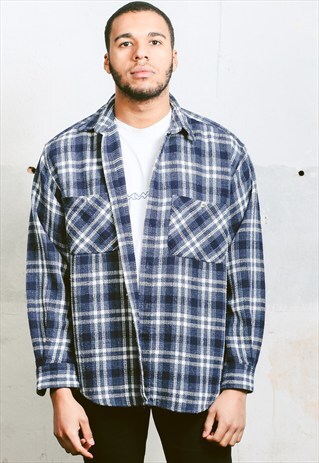 VINTAGE THICK FLANNEL SHIRT