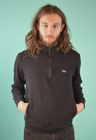 VINTAGE 90'S LACOSTE 1/4 ZIP JUMPER