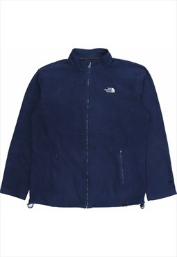 Vintage 90's The North Face Fleece Spellout Zip Up