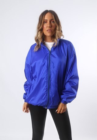 SHELL BOMBER JACKET 90'S PLAIN OVERSIZED (CFDG)