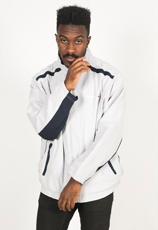 VINTAGE 80'S USA REEBOK SHELL SPORT JACKET / S0180