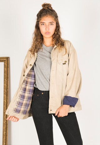 VINTAGE 80S LEE WINTER BLANKET JACKET / R2100R155