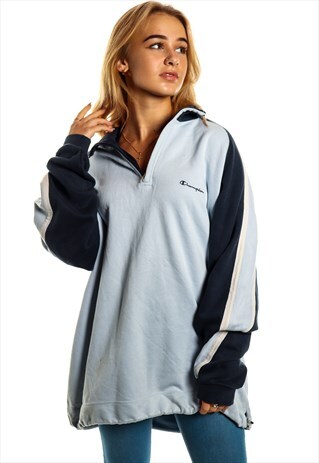 VINTAGE CHAMPION 1/4 ZIP SWEATSHIRT H101