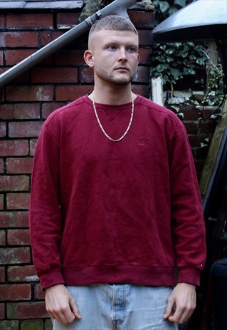 VINTAGE RED STARTER SWEATSHIRT MEDIUM