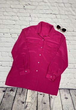 Vintage Pink Shirt Size 18