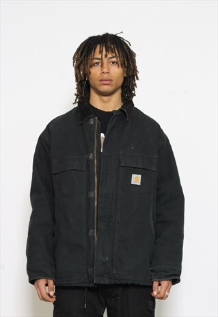 VINTAGE CARHARTT JACKET WITH CORDUROY COLLAR