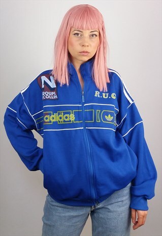 VINTAGE 90'S ADIDAS ORIGINALS UNISEX TRACK JACKET