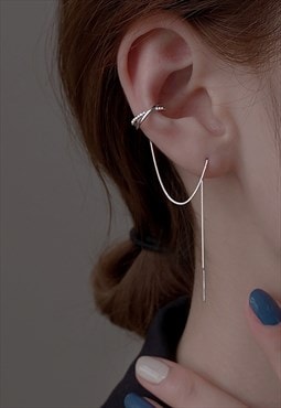 Sterling Silver Tassel Earrings