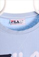 VINTAGE 90'S FILA SWEATSHIRT EMBROIDERED CREWNECK SPELLOUT