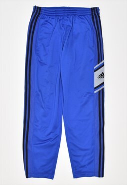 Vintage 90's Adidas Tracksuit Trousers Blue