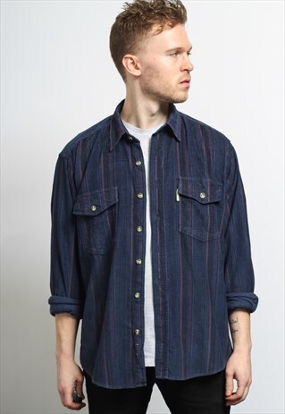 VINTAGE CORDUROY CORD SHIRT