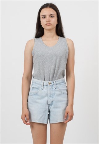 VINTAGE GREY NIKE CREW NECK TANK TOP