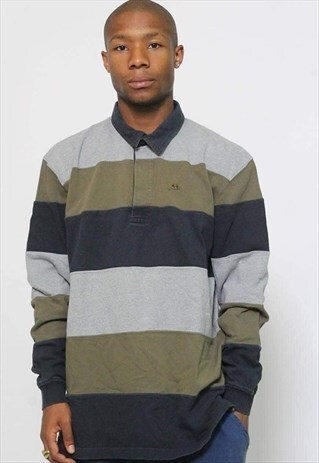 VINTAGE KAPPA LONG SLEEVE POLO SHIRT