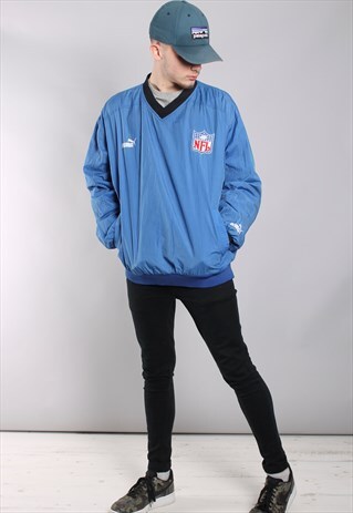 VINTAGE PUMA NFL WINDBREAKER SWEATSHIRT